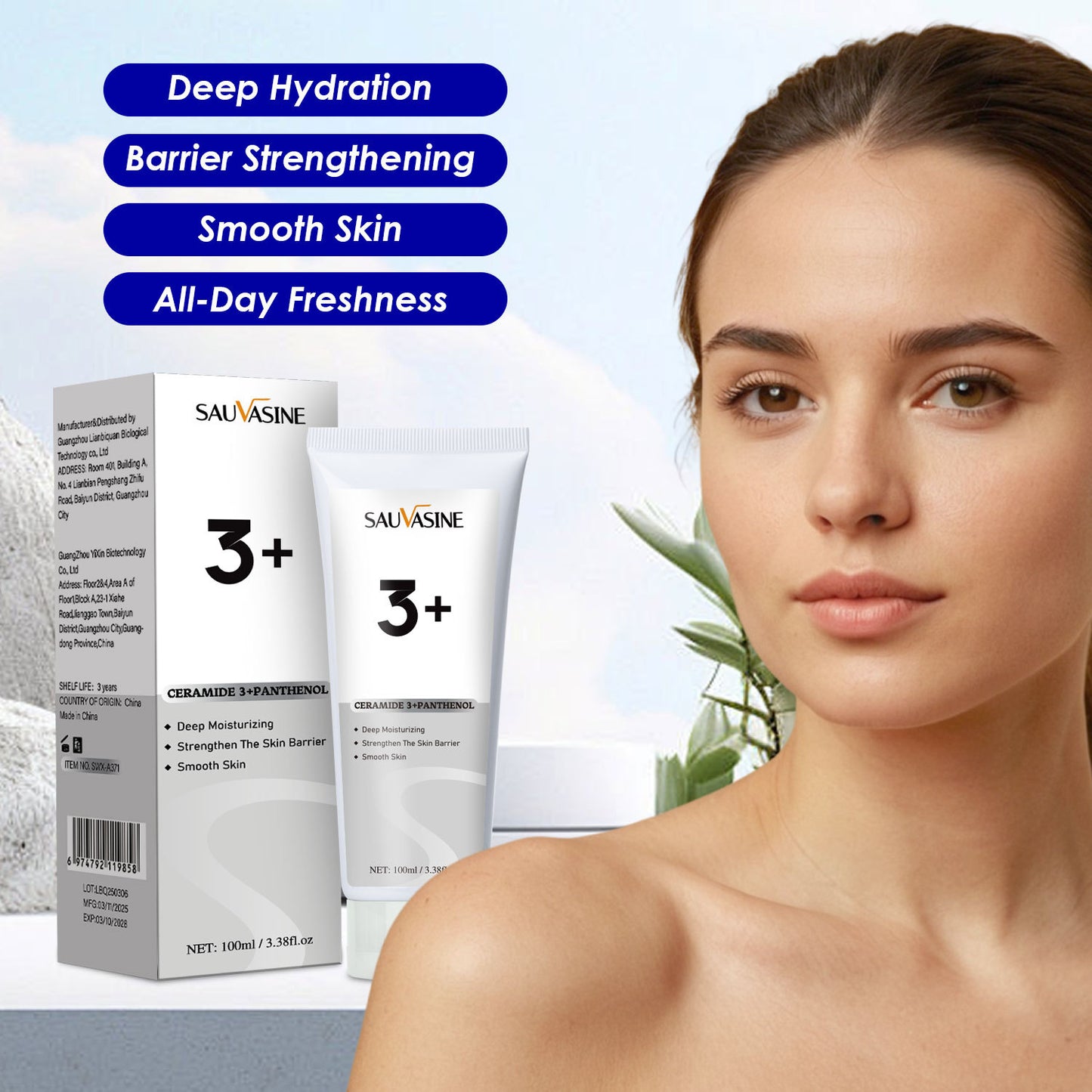 Ceramide + Panthenol Barrier Cream — Averra Labs