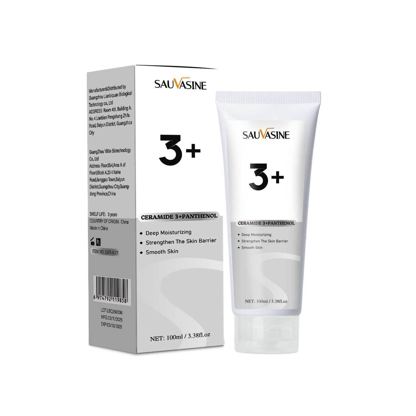 Ceramide + Panthenol Barrier Cream — Averra Labs
